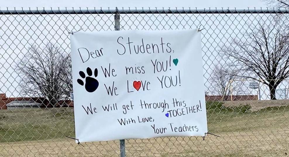 Signage to WCSD Elementary Students